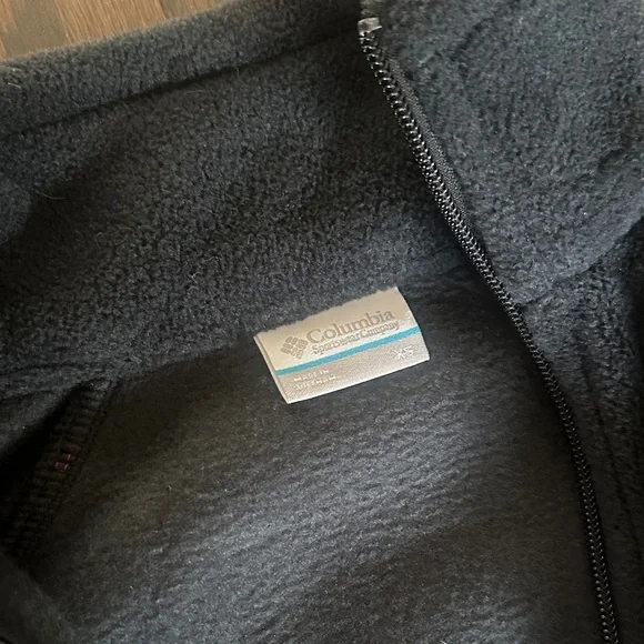 Columbia Women's Black Fleece Jacket NWT - Picture 2 of 5